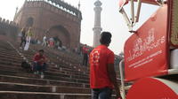 Rickshaw Visite privée de Old Delhi