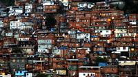 Favela da Rocinha no Rio de Janeiro