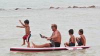 Maui Paddle Stand-Up Paddleboard On The Coast Of Kahului