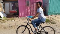 Privétour: fietstour door township in Kaapstad Privétour: fietstour door township in Kaapstad