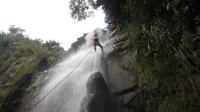 Waterfall Rappelling at Antelope Falls in Dangriga