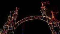 Show New Hampshire Hawaiian Noël avec Bright Display Nuits Lumière