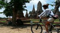Bangkok à Ayutthaya en vélo.