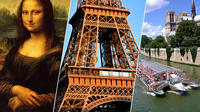Zonder wachtrij: bovenverdieping van de Eiffeltoren, het Louvre en een rondvaart Zonder wachtrij: bovenverdieping van de Eiffeltoren, het Louvre en een rondvaart