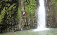 Adventure Rappel Tour and Transfer to Arenal from San Jose