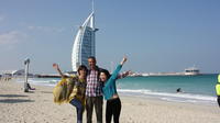 Private : Dubai City Tour With a Ferry Ride Near By The Palm And The World Islands 