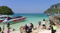 4 Islands Tour to Spectacular Divided Sea by Longtail or Speed Boat from Krabi