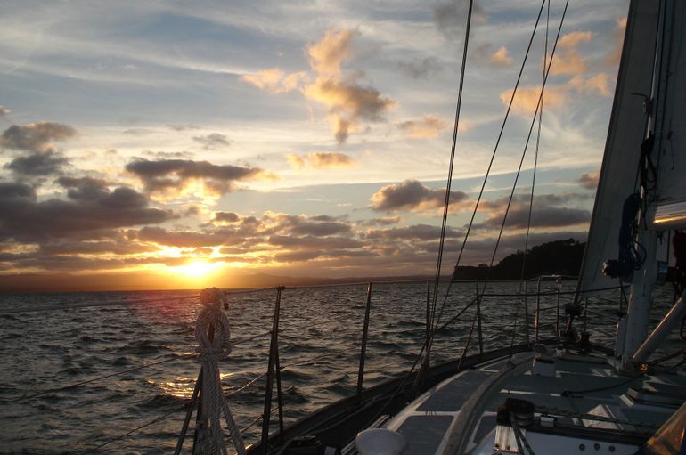 Auckland Harbour Sailboat Cruise Including Three Course Dinner