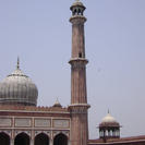 Delhi Mosque minaret - Photo by: Balti-most, USA