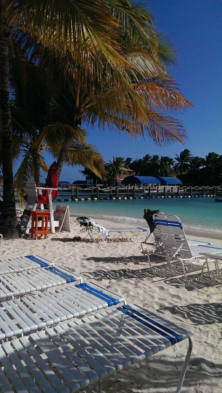 Blue Lagoon Island Beach Day from Nassau