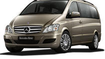 Privat limousine-transfer från Venedigs flygplats till Venedigs centrum med minibuss och taxibåt Privat limousine-transfer från Venedigs flygplats till Venedigs centrum med minibuss och taxibåt