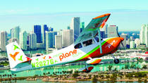 Linha do horizonte de Miami excursão de avião, Miami
