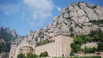 Den kongelige basilika på Montserrat halvdagstur fra Barcelona Den kongelige basilika på Montserrat halvdagstur fra Barcelona