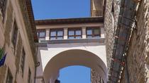 Durch die Vasarikorridor-Überführung: Palazzo Vecchio für die Uffizien Durch die Vasarikorridor-Überführung: Palazzo Vecchio für die Uffizien