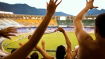 Partido de fútbol en Río de Janeiro Partido de fútbol en Río de Janeiro
