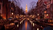 Crociera serale dei canali di Amsterdam guidata con vino e formaggi Crociera serale dei canali di Amsterdam guidata con vino e formaggi