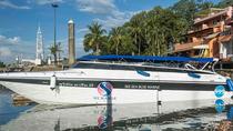 Excursion privée en bateau rapide aux îles Phi Phi, à Maya Bay et à l'île de Khai au départ de Phuket Excursion privée en bateau rapide aux îles Phi Phi, à Maya Bay et à l'île de Khai au départ de Phuket