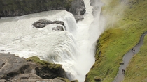 Express-tour vanuit Reykjavik naar het schiereiland Reykjanes en naar Gullfoss en Geysir Express-tour vanuit Reykjavik naar het schiereiland Reykjanes en naar Gullfoss en Geysir