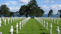Viagem de meio de Bayeux para Omaha Beach Viagem de meio de Bayeux para Omaha Beach
