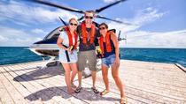 Panoramische helikoptervlucht en cruise op het Great Barrier Reef vanuit Cairns Panoramische helikoptervlucht en cruise op het Great Barrier Reef vanuit Cairns