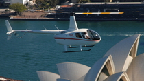Visite privée : vol en hélicoptère au-dessus de Sydney et déjeuner au port de Sydney Visite privée : vol en hélicoptère au-dessus de Sydney et déjeuner au port de Sydney