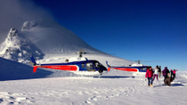 Vuelo panorámico en helicóptero sobre el glaciar Fox Vuelo panorámico en helicóptero sobre el glaciar Fox