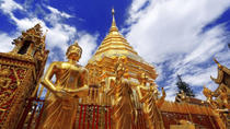 Excursión de medio día al Templo de Wat Doi Suthep y a la tribu virgen de White Meo desde Chiang Mai Excursión de medio día al Templo de Wat Doi Suthep y a la tribu virgen de White Meo desde Chiang Mai