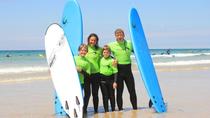 Aula Particular de Surf da Família em Newquay (para 2 adultos e 2 crianças de 8 a 18 anos), Newquay