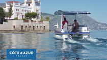 Passeio de barco personalizado: descubra o litoral a partir de 1 hora em um barco movido a energia&nbsp;...&nbsp;
