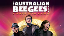De Australian Bee Gees Show: A Tribute to the Bee Gees in het Excalibur Hotel en Casino De Australian Bee Gees Show: A Tribute to the Bee Gees in het Excalibur Hotel en Casino