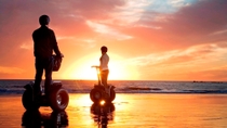 Excursão de Segway com pôr do sol na praia Excursão de Segway com pôr do sol na praia