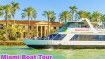 Promenade en bateau au Millionnaires' Row de Miami avec transfert depuis l'hôtel Promenade en bateau au Millionnaires' Row de Miami avec transfert depuis l'hôtel