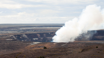 Visite en petit groupe : Visite du parc national des volcans d'Hawaï avec observation de lave en soirée Visite en petit groupe : Visite du parc national des volcans d'Hawaï avec observation de lave en soirée