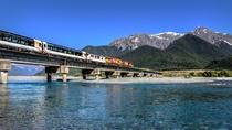 TranzAlpine-Zugpass von Christchurch nach Greymouth TranzAlpine-Zugpass von Christchurch nach Greymouth