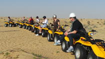 Kør-selv-buggy eller -quad-bike i ørkenen med transport fra Dubai Kør-selv-buggy eller -quad-bike i ørkenen med transport fra Dubai