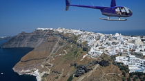 Vuelo en helicóptero por Santorini Vuelo en helicóptero por Santorini