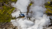 Helikoptervlucht vanuit Reykjavik: geothermische landschappen Helikoptervlucht vanuit Reykjavik: geothermische landschappen