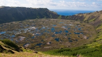 Excursão de meio dia à Tahai, Orongo e Rano Kau Excursão de meio dia à Tahai, Orongo e Rano Kau