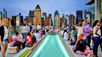 Experiência relaxante em um terraço em Nova York, Cidade de Nova York