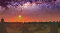 Pinnacles bei Sonnenuntergang mit Sternguckerei Pinnacles bei Sonnenuntergang mit Sternguckerei