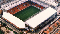 Fodboldkamp med Liverpool FC på Anfield stadion Fodboldkamp med Liverpool FC på Anfield stadion