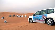 Woestijnsafari Dubai inclusief barbecue en 'dune bashing' door de rode duinen bij Al Hibab Woestijnsafari Dubai inclusief barbecue en 'dune bashing' door de rode duinen bij Al Hibab