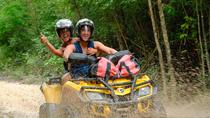 Aventura en quad extremo y en tirolina desde la Riviera Maya Aventura en quad extremo y en tirolina desde la Riviera Maya