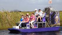Excursão de aerobarco econômica-compartilhada pelo Everglades saindo de Miami, Miami