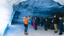Dagtrip vanuit Reykjavik met bezoek aan de gletsjer Langjökull en de ijsgrot plus Hraunfossar-waterval Dagtrip vanuit Reykjavik met bezoek aan de gletsjer Langjökull en de ijsgrot plus Hraunfossar-waterval
