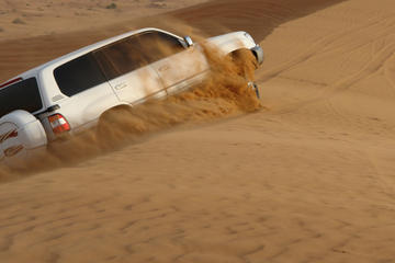 Abu Dhabi Desert Morning Safari: 4x4 Dune Bash, Camel Ride and Sandboarding