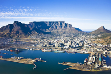 Ansicht von Kapstadt