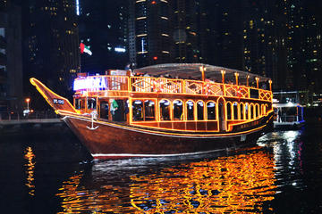 Dhow Cruise along the Marina with Dinner from Dubai