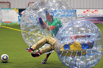 Bubble Soccer with Private Transfer