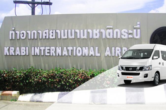 Krabi Town To Krabi Airport by Air-conditioner Van